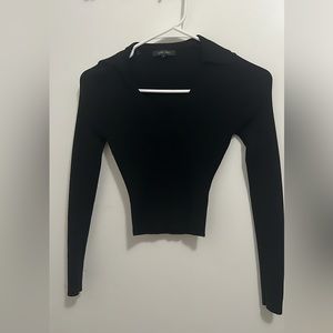 Black long sleeve shirt